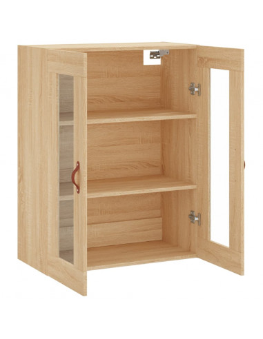 Mobile a Parete Rovere Sonoma 69,5x34x90 cm