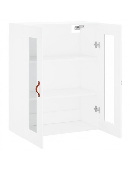 Mobile a Parete Bianco 69,5x34x90 cm