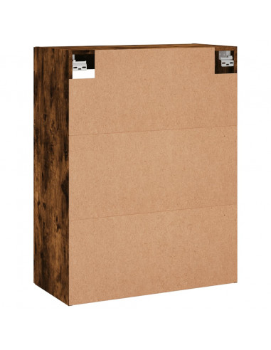Mobile a Parete Rovere Fumo 69,5x34x90 cm