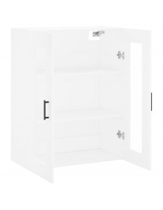 Mobile a Parete Bianco 69,5x34x90 cm 2