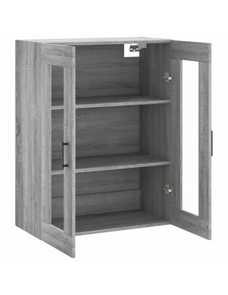 Mobile a Parete Grigio Sonoma 69,5x34x90 cm