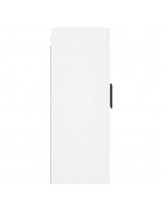 Mobili a Parete 2 pz Bianchi 69,5x34x90 cm 2