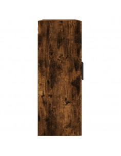 Mobili a Parete 2 pz Rovere Fumo 69,5x34x90 cm 2