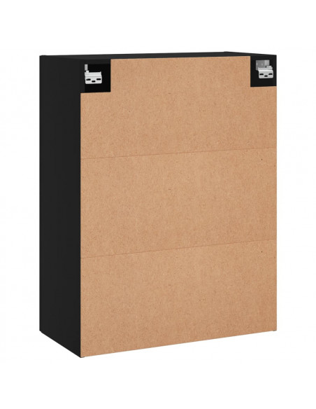 Mobili a Parete 2 pz Neri 69,5x34x90 cm