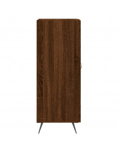 Credenza Rovere Marrone 34,5x34x90 cm in Legno Multistrato 2