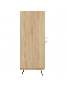 Credenza Rovere Sonoma 34,5x34x90 cm in Legno Multistrato 2