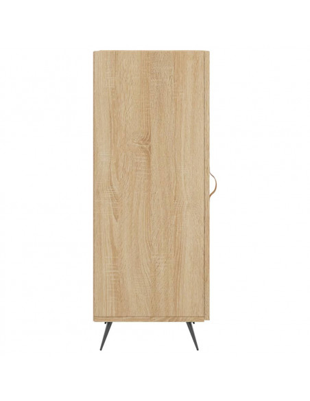 Credenza Rovere Sonoma 34,5x34x90 cm in Legno Multistrato