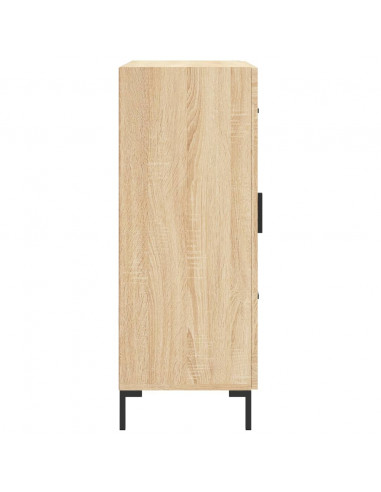 Credenza Rovere Sonoma 69,5x34x90 cm in Legno Multistrato