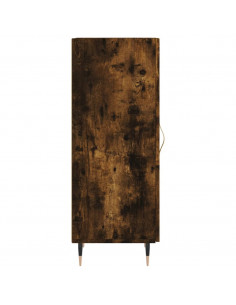 Credenza Rovere Fumo 34,5x34x90 cm in Legno Multistrato 2