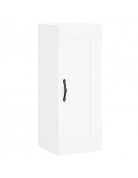 Credenza Bianca 34,5x34x180 cm in Legno Multistrato