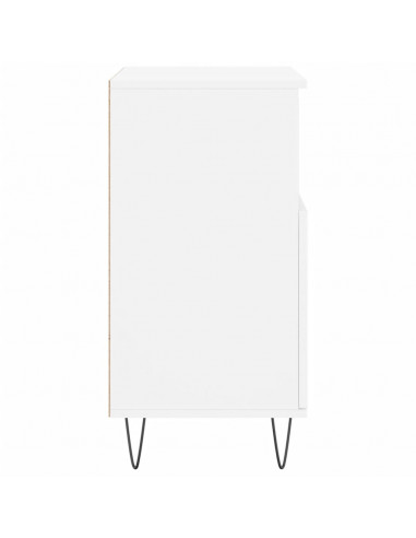 Credenze 3 pz Bianco in Legno Multistrato