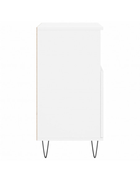 Credenze 3 pz Bianco in Legno Multistrato