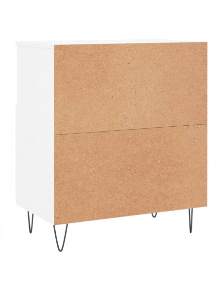 Credenze 3 pz Bianco in Legno Multistrato