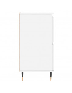 Credenze 3 pz Bianco in Legno Multistrato 2