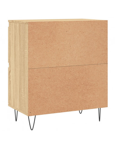 Credenze 3 pz Rovere Sonoma in Legno Multistrato