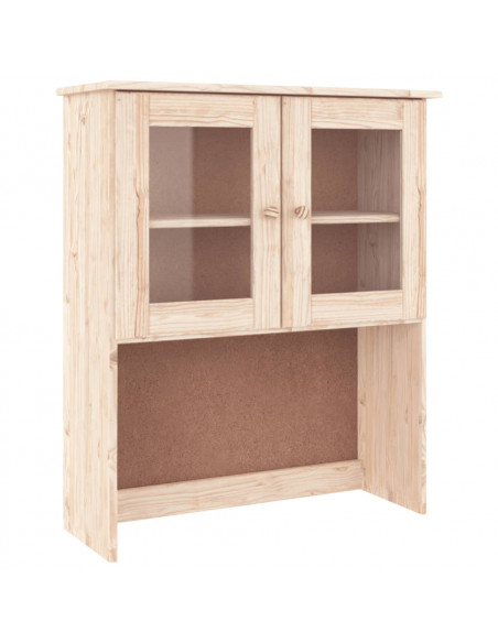 Credenza ALTA 77x35x165 cm in Legno Massello di Pino