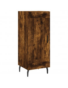 Credenza Rovere Fumo 34,5x34x180 cm in Legno Multistrato 2