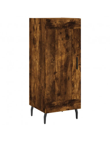 Credenza Rovere Fumo 34,5x34x180 cm in Legno Multistrato