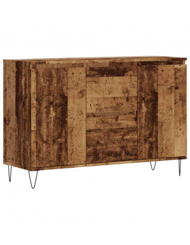 Credenza Legno Antico 104x35x70 cm in Legno Multistrato