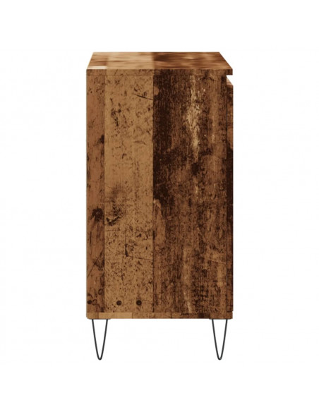 Credenza Legno Antico 104x35x70 cm in Legno Multistrato