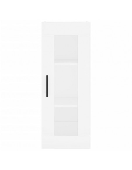 Credenza Bianca 34,5x34x180 cm in Legno Multistrato