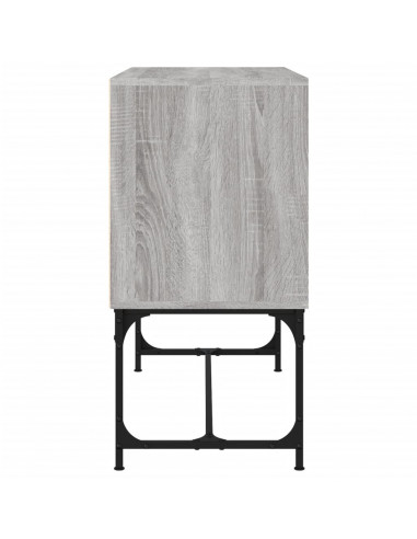 Credenza Grigio Sonoma 100x40x79,5 cm in Legno Multistrato