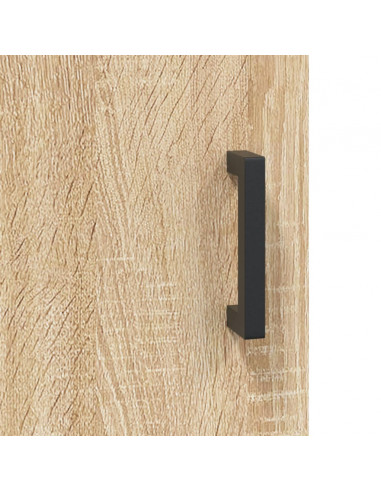 Credenza Rovere Sonoma 69,5x34x180 cm in Legno Multistrato