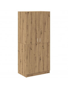 Armadio Rovere Artigianale 90x52x200 cm in Truciolato 2