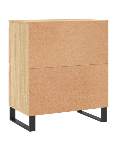 Credenze 2 pz Rovere Sonoma in Legno Multistrato
