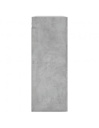 Mobili a Parete 2 pz Grigio Cemento 69,5x34x90 cm
