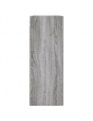 Mobili a Parete 2 pz Grigio Sonoma 69,5x34x90 cm