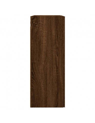 Mobili a Parete 2 pz Rovere Marrone 69,5x34x90 cm