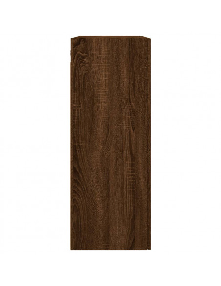 Mobili a Parete 2 pz Rovere Marrone 69,5x34x90 cm
