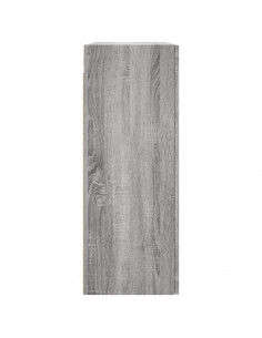 Armadietti a Parete 2 pz Grigio Sonoma in Legno Multistrato 2