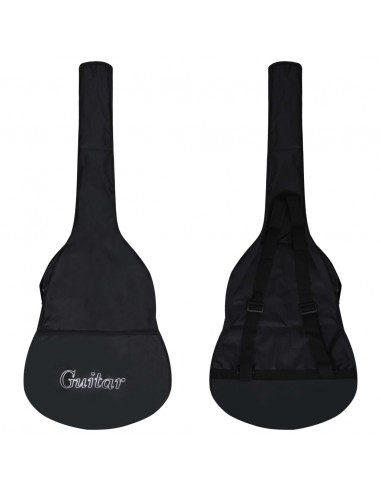 Set Chitarra Classica Western 12 pz con 6 Corde Blu 38"