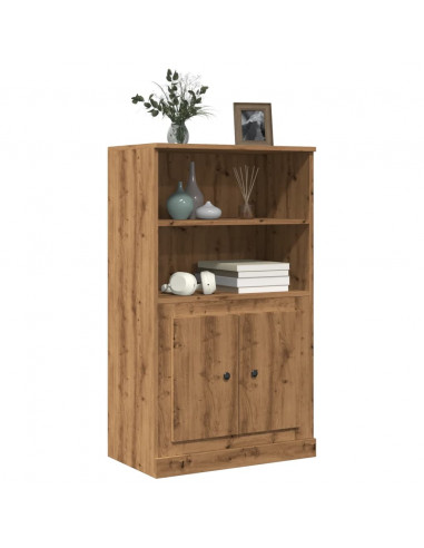 Credenza Rovere Artigianale 60x35,5x103,5 cm Legno Multistrato