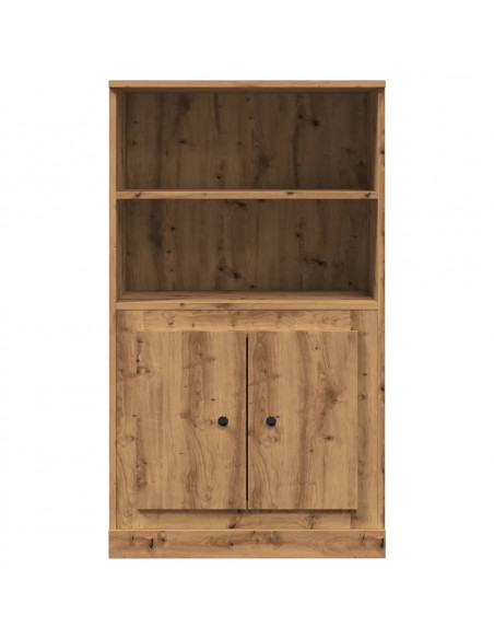Credenza Rovere Artigianale 60x35,5x103,5 cm Legno Multistrato
