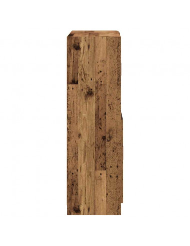 Set di Mobili da Cucina 2 pz Legno Antico in Truciolato