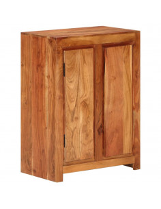 Credenza 55x33x75 cm in Legno Massello di Acacia 2