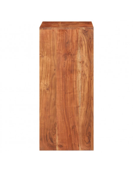 Credenza 55x33x75 cm in Legno Massello di Acacia