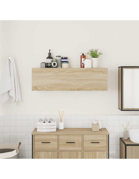 Mobile da Bagno Rovere Sonoma 100x25x30 cm in Truciolato