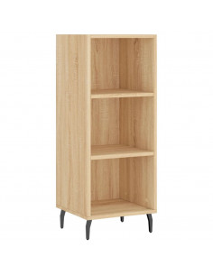 Credenza Rovere Sonoma 34,5x34x180 cm in Legno Multistrato 2