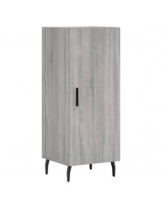 Credenza Grigio Sonoma 34,5x34x180 cm in Legno Multistrato 2