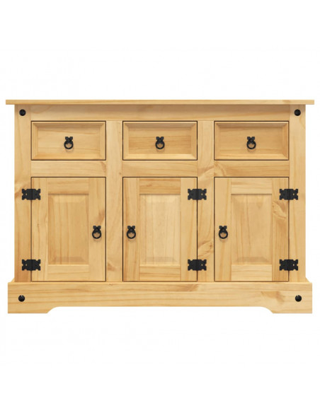 Credenza Corona Marrone 115x43x79,5 cm Legno di Pino Messicano
