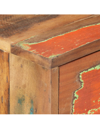 Credenza 88x30x73 cm in Legno Massello di Recupero