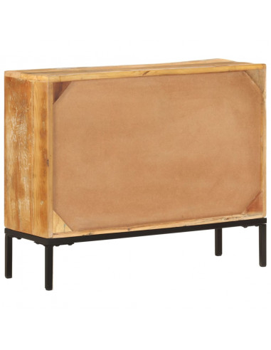 Credenza 88x30x73 cm in Legno Massello di Recupero