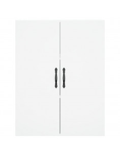 Mobile a Parete Bianco 69,5x34,90 cm in Legno Multistrato 2