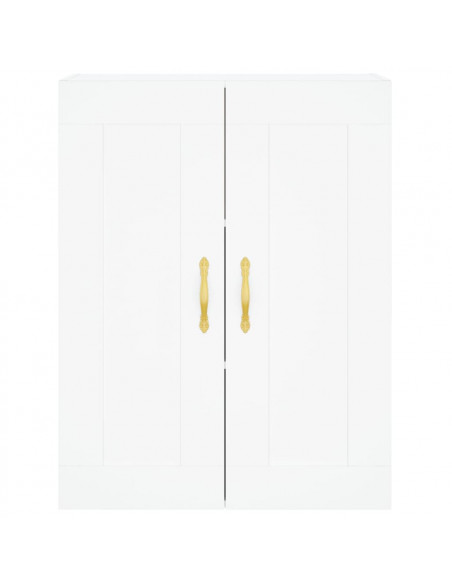 Mobile a Parete Bianco 69,5x34,90 cm in Legno Multistrato