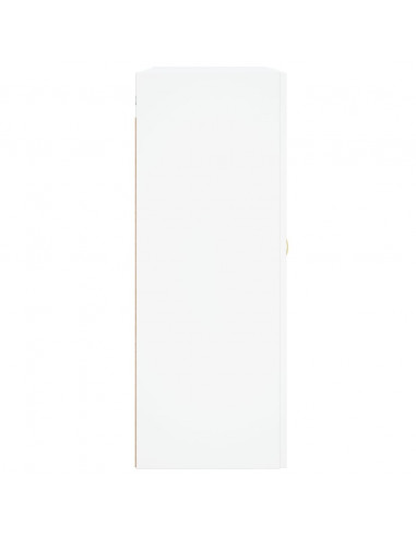 Mobile a Parete Bianco 69,5x34,90 cm in Legno Multistrato