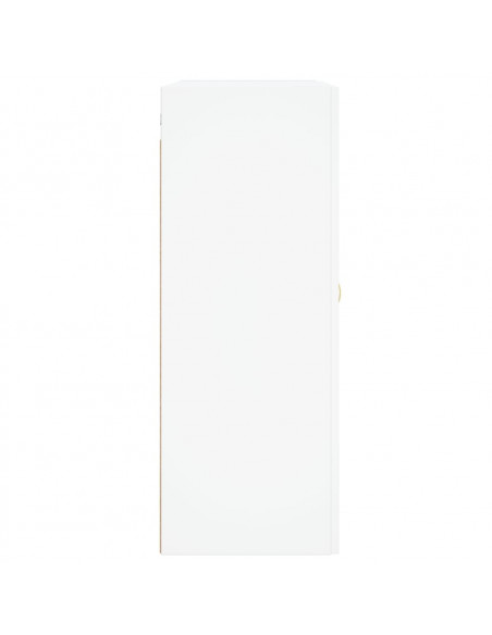 Mobile a Parete Bianco 69,5x34,90 cm in Legno Multistrato